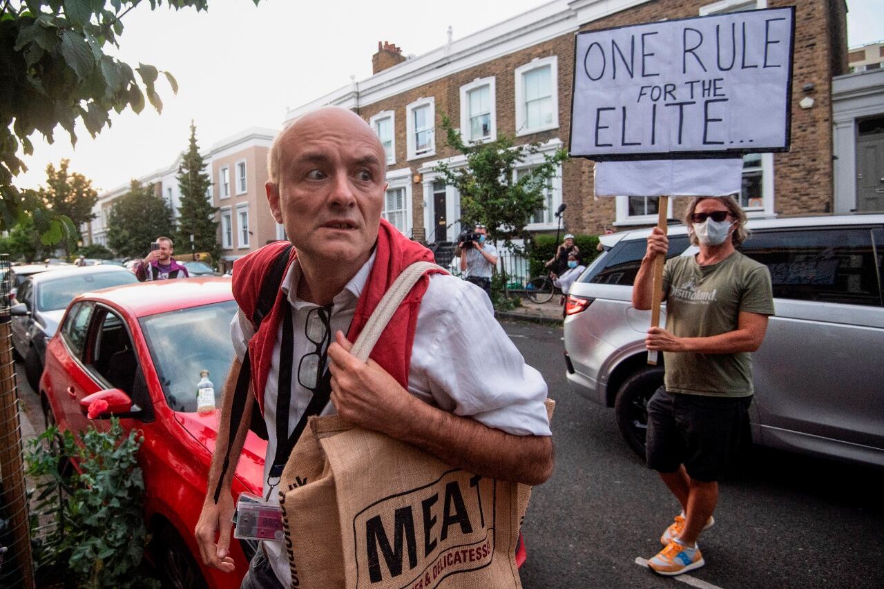 Cummings, en el centro de la polémica.