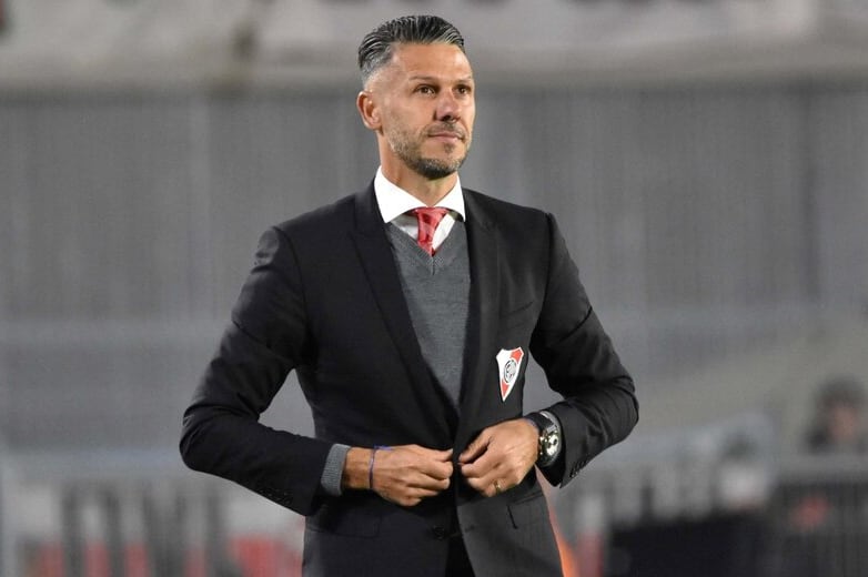 Martín Demichelis, DT de River.