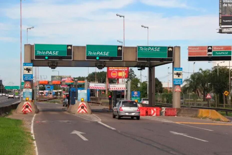 Un peaje de la Autopista del Sol