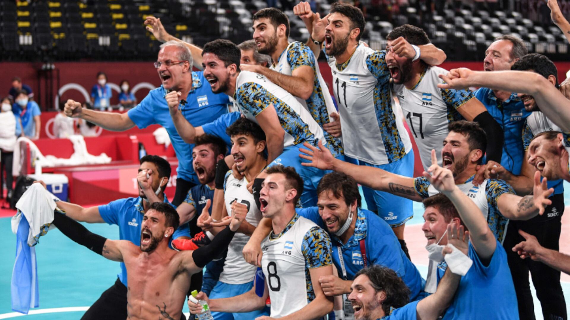 La selección argentina de voleibol viene de ganar la medalla de bronce en Tokio 2020 (jugado en 2021 por la pandemia).