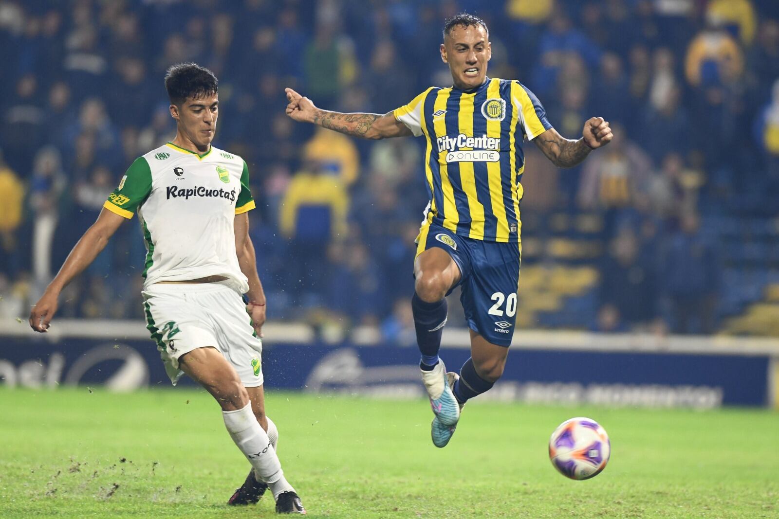 Central arrancó en desventaja, pero luego se impuso ante el Halcón 