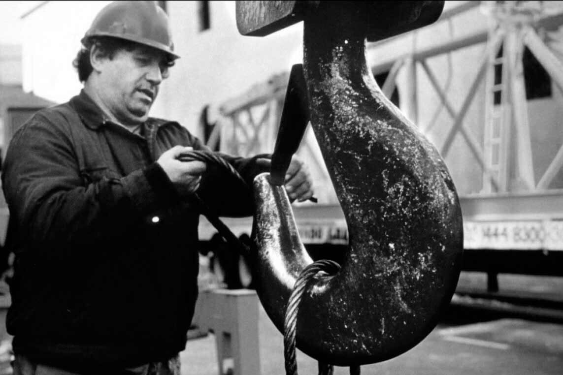 Luis Margani es "El Rulo", actor no profesional, memorable protagonista de "Mundo grúa".