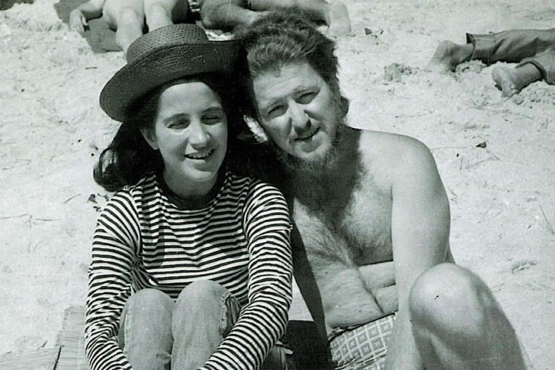 Carlos Berger junto a esposa Carmen Hertz.