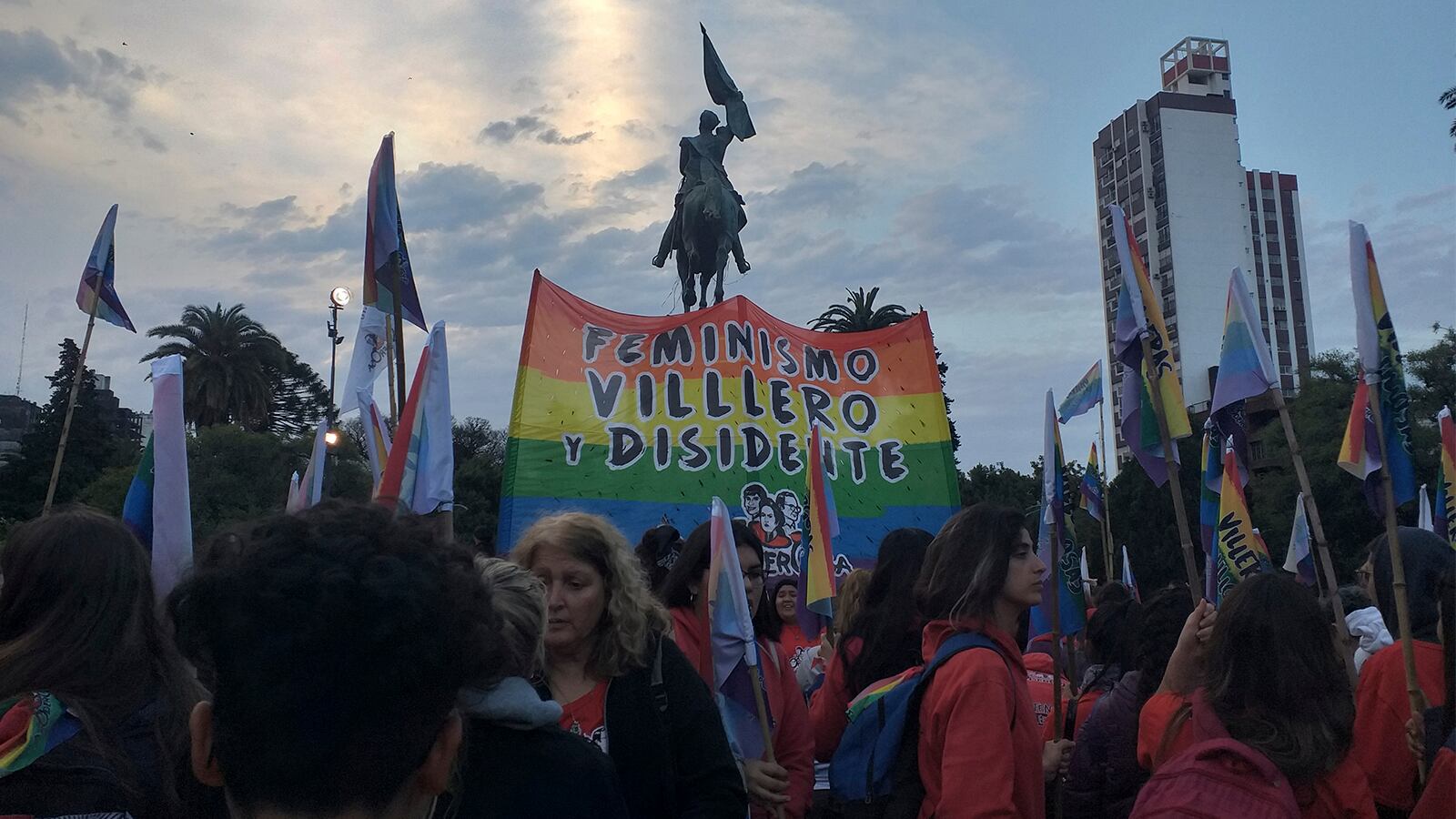 La Poderosa en Plaza San Martín, La Plata