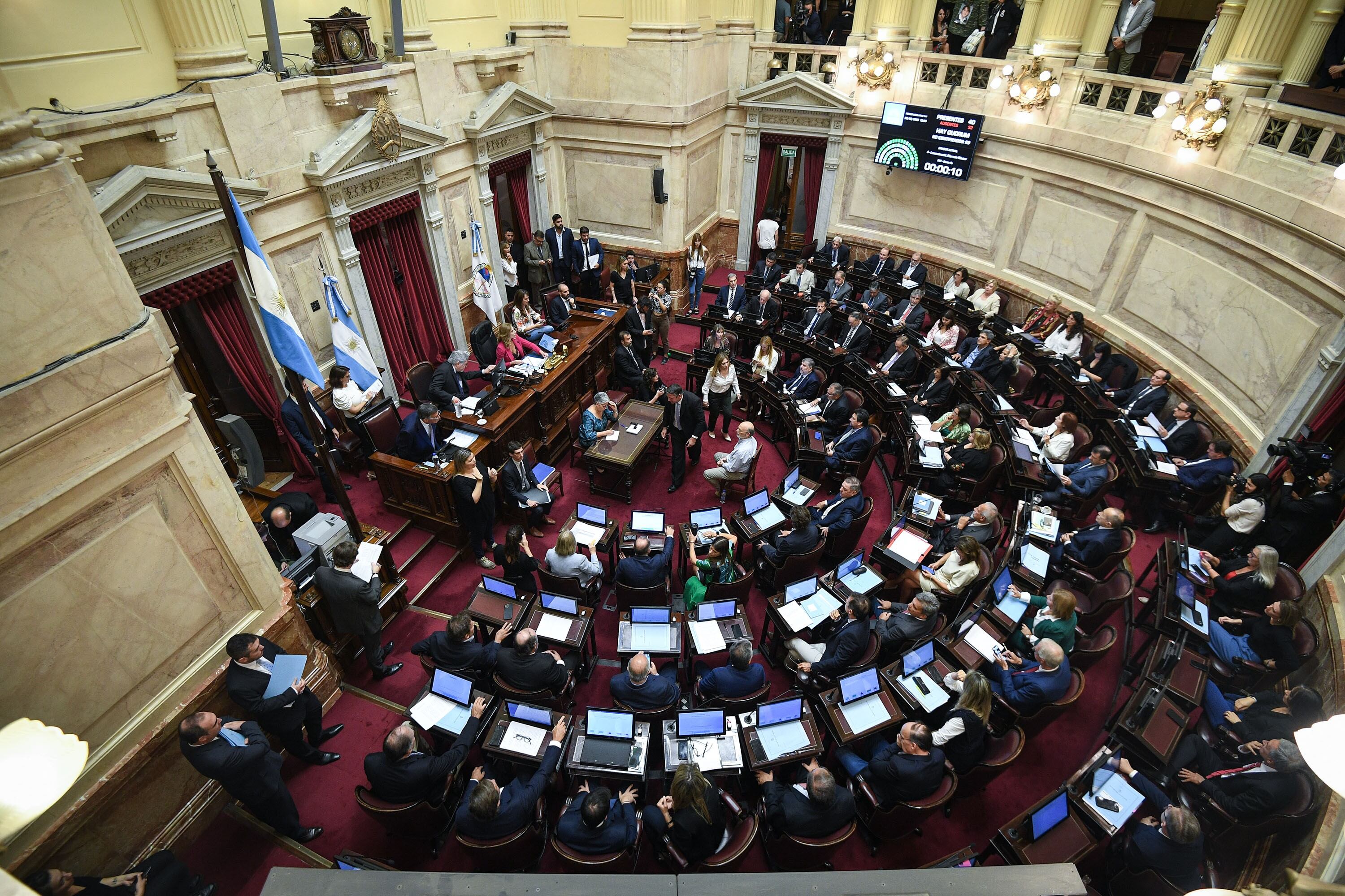 Presentaron en el Senado un proyecto para que no prescriban los delitos de abuso sexual contra menores. Imagen: Télam.
