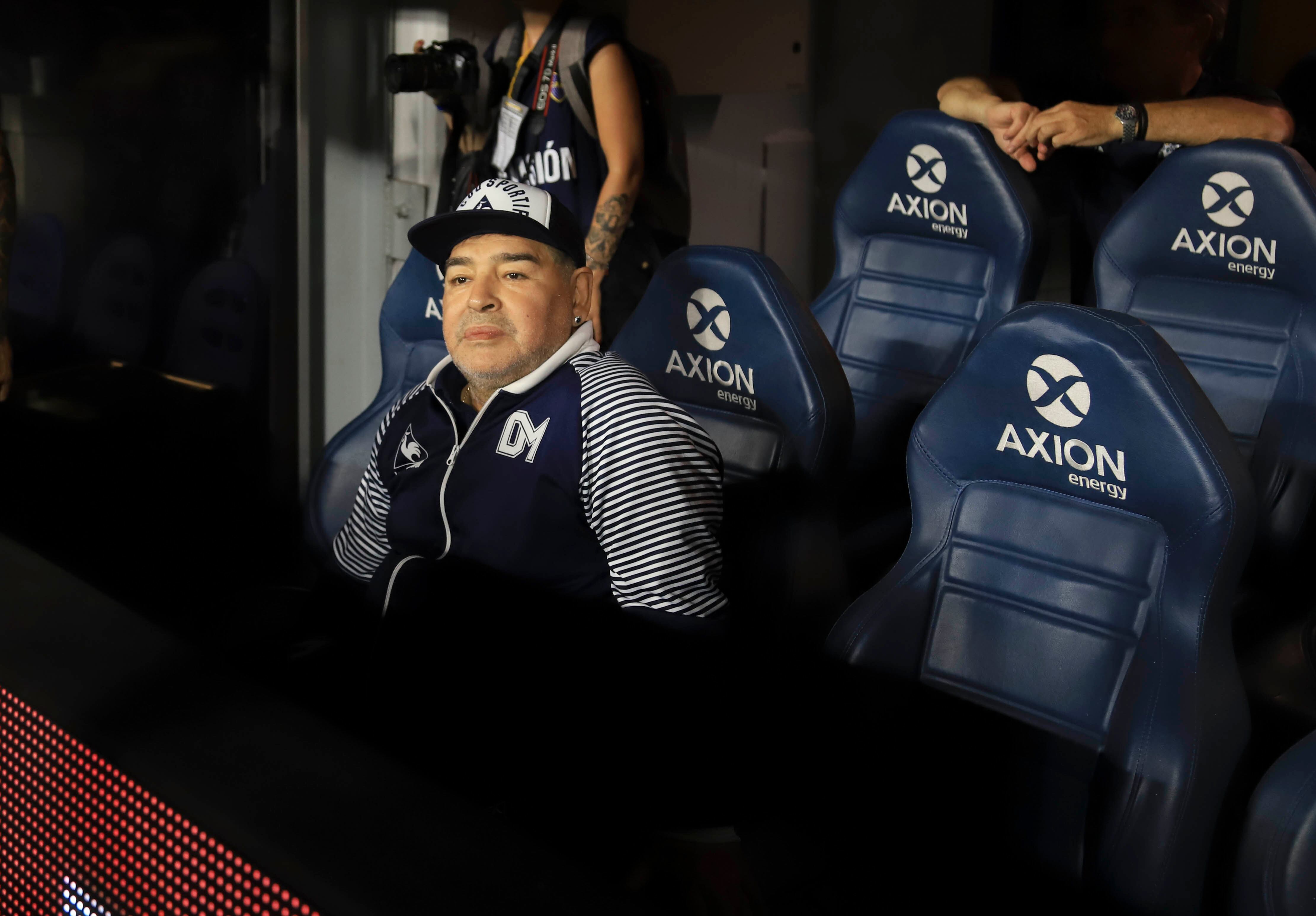 Maradona le mandó un mensaje de apoyo a los italianos.