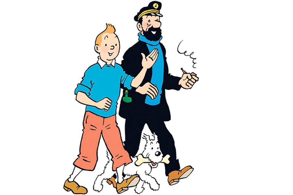 Las aventuras de Tintín se tradujeron a 70 idiomas y sus cifras de ventas superan los 200 millones de ejemplares.