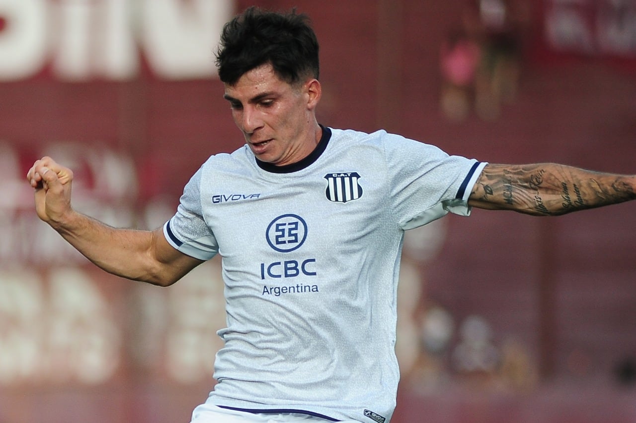 Mac Allister venía de jugar en Talleres