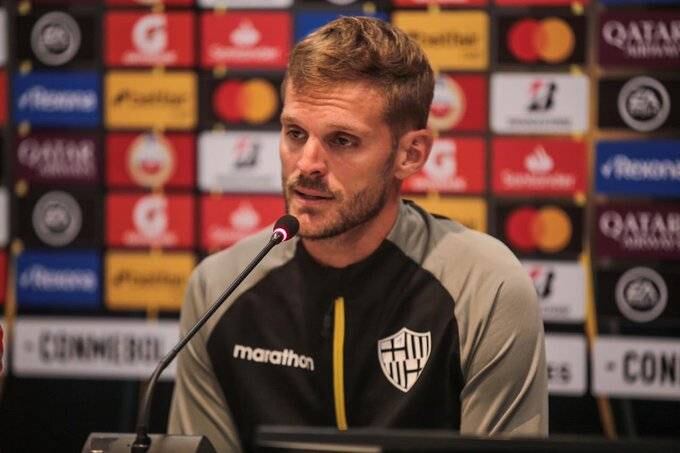 Javier Burrai, arquero del Barcelona de Guayaquil.