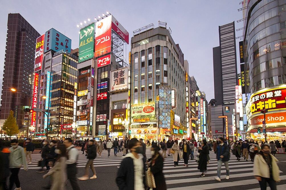 Japón se ubica en el puesto 26 del mundo en términos de contagios totales.