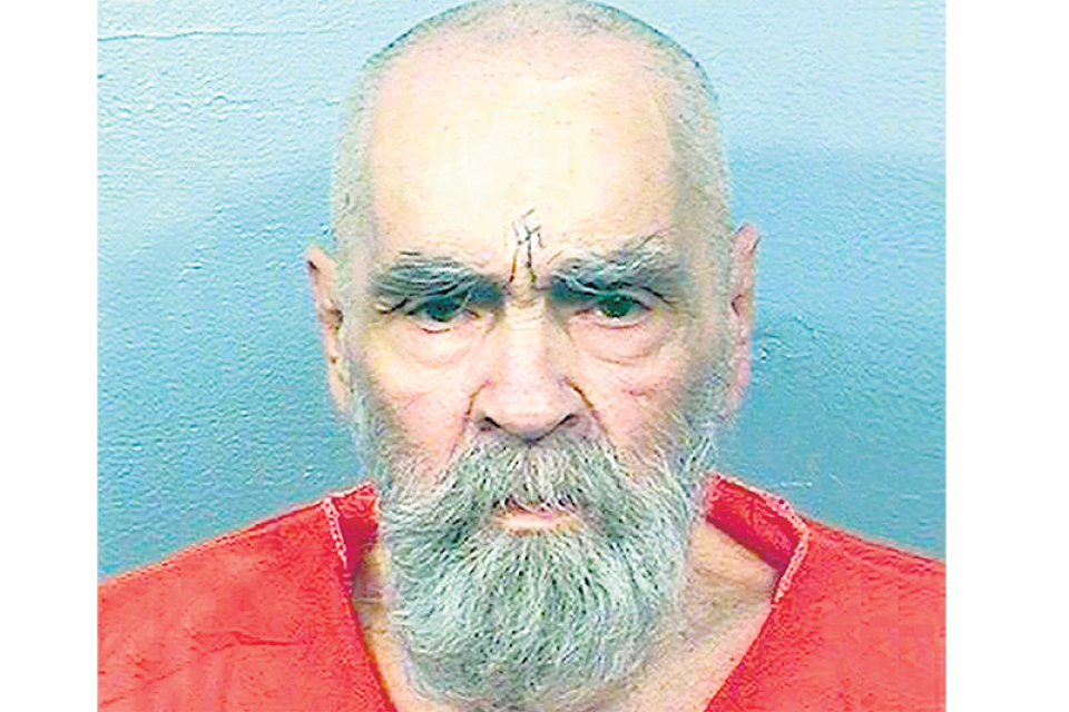 Charles Manson, en una de las últimas fotos tomadas antes de su muerte, en 2017. Instigó a sus díscipulos a la sangrienta masacre de agosto de 1969 en la que murieron siete personas.