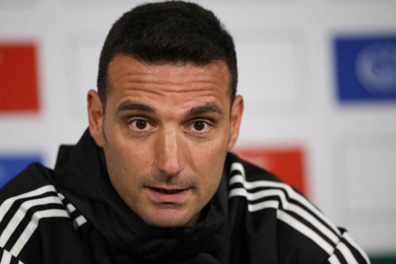 Lionel Scaloni, DT de la selección argentina.