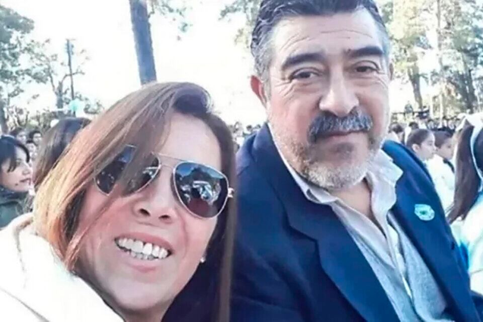 El matrimonio Pérez - Caillava, cada día más comprometidos.