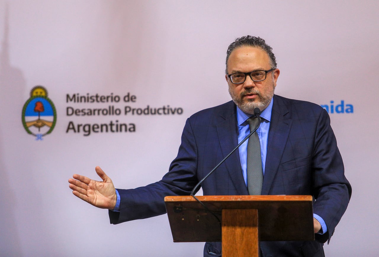 Ministro Kulfas, ministro de Desarrollo Productivo