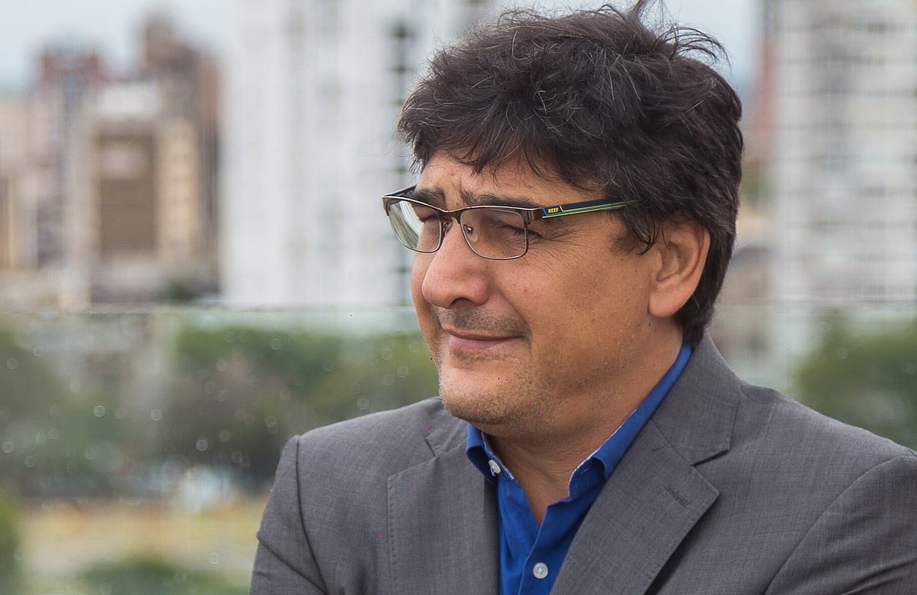 El periodista y abogado santafesino Osvaldo "Coni" Cherep.