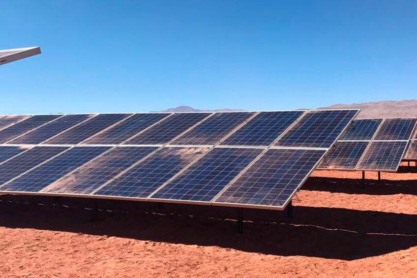 El parque solar Cauchari, en Jujuy, es uno de los más importantes de América latina.