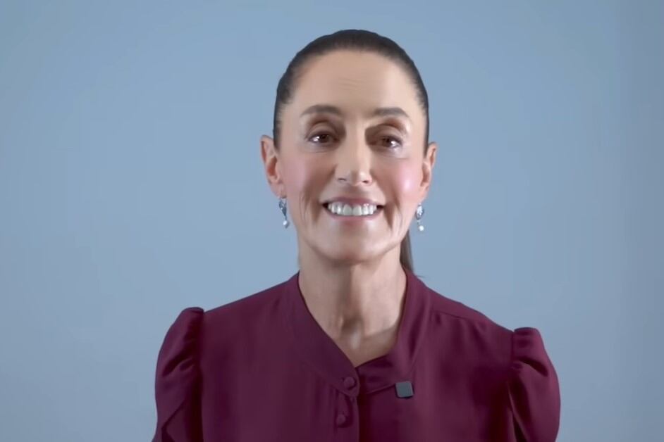 Menos a Milei, Sheinbaum les agradeció a todos los que la llamaron en un video. (Imagen: captura de pantalla)