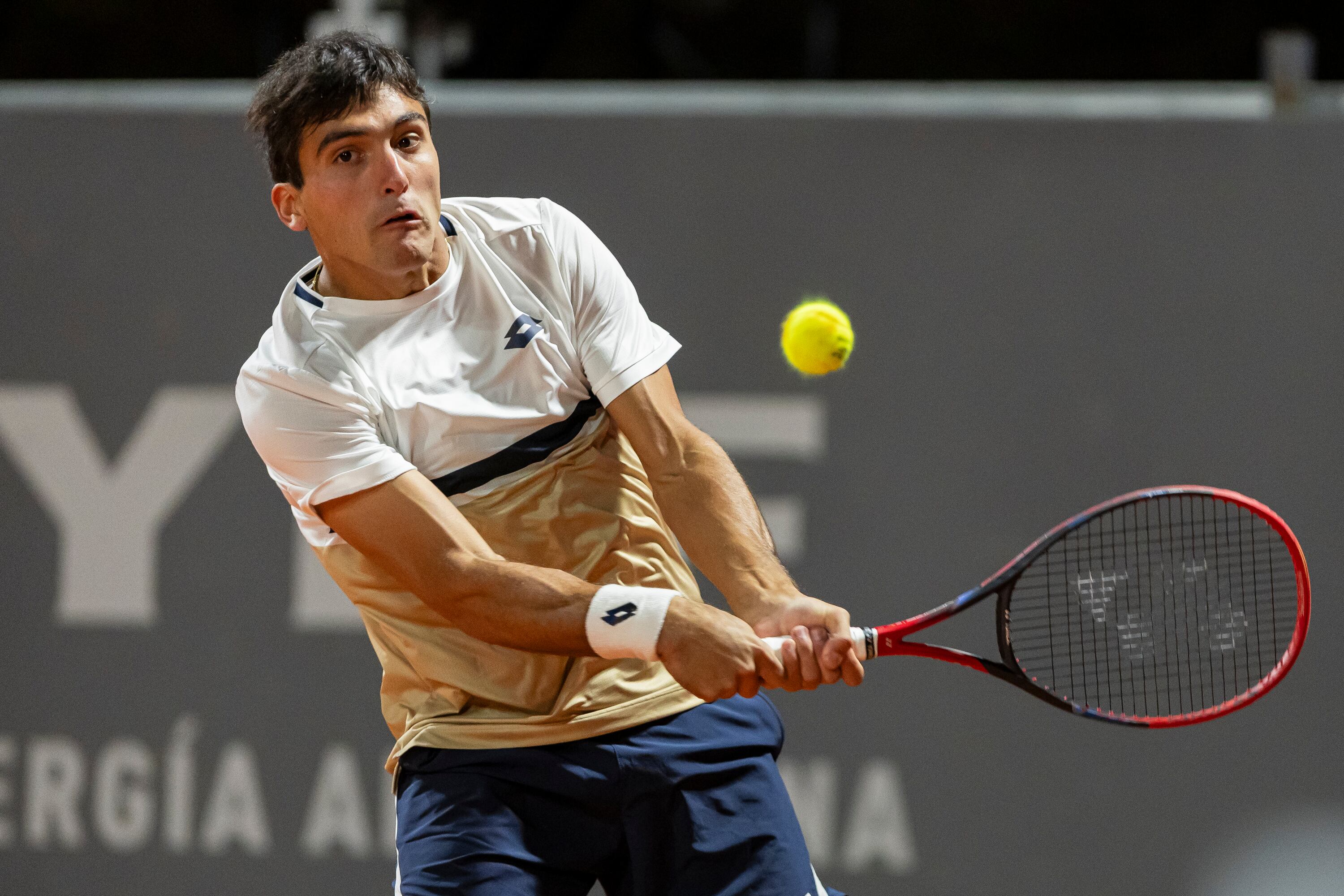 Burruchaga viene teniendo una gran semana