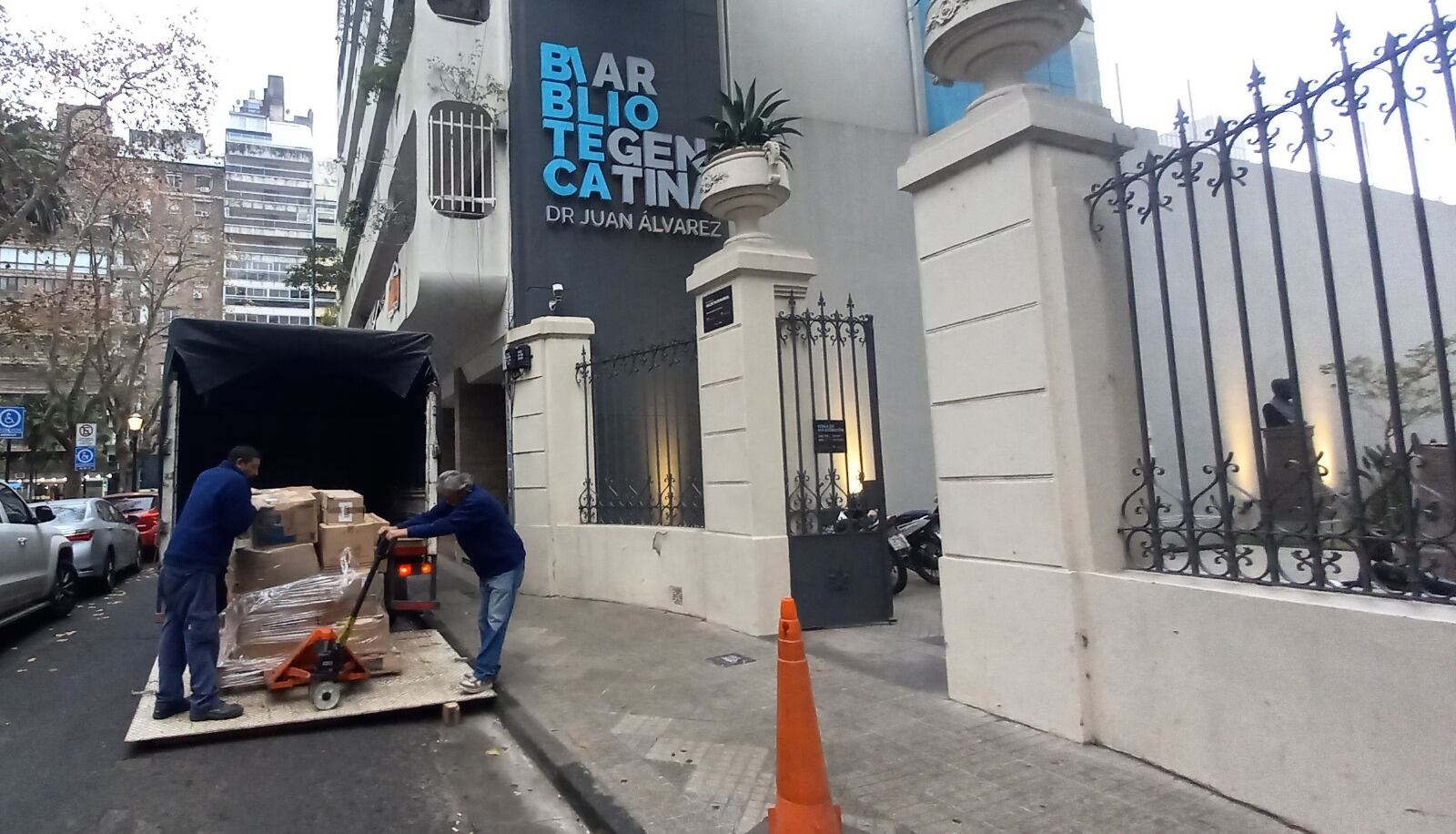 Los libros ya están en la Biblioteca.