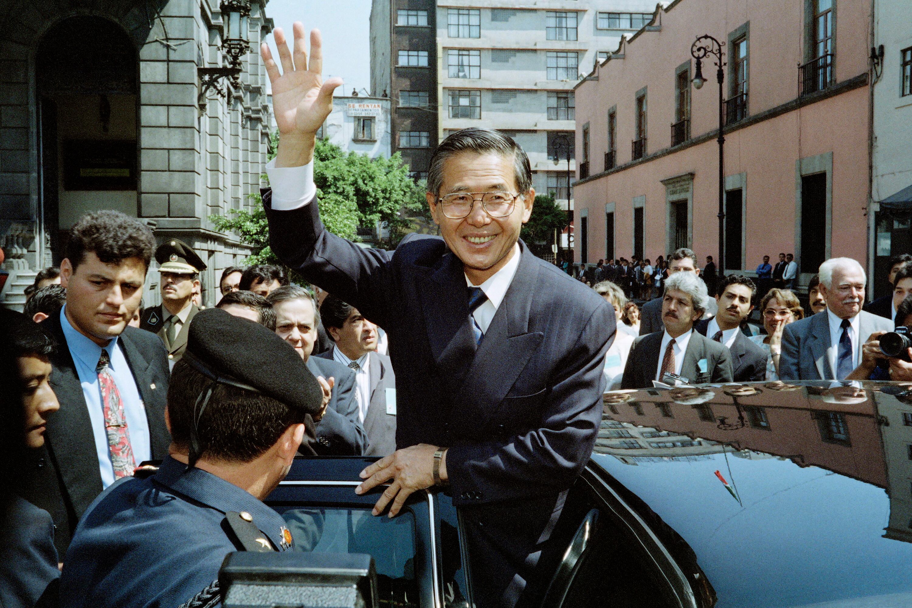 El exdictador peruano Alberto Fujimori.