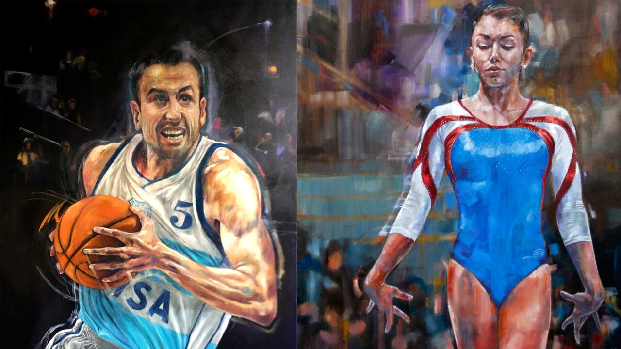 Detalles de las obras de Ricardo Fernández