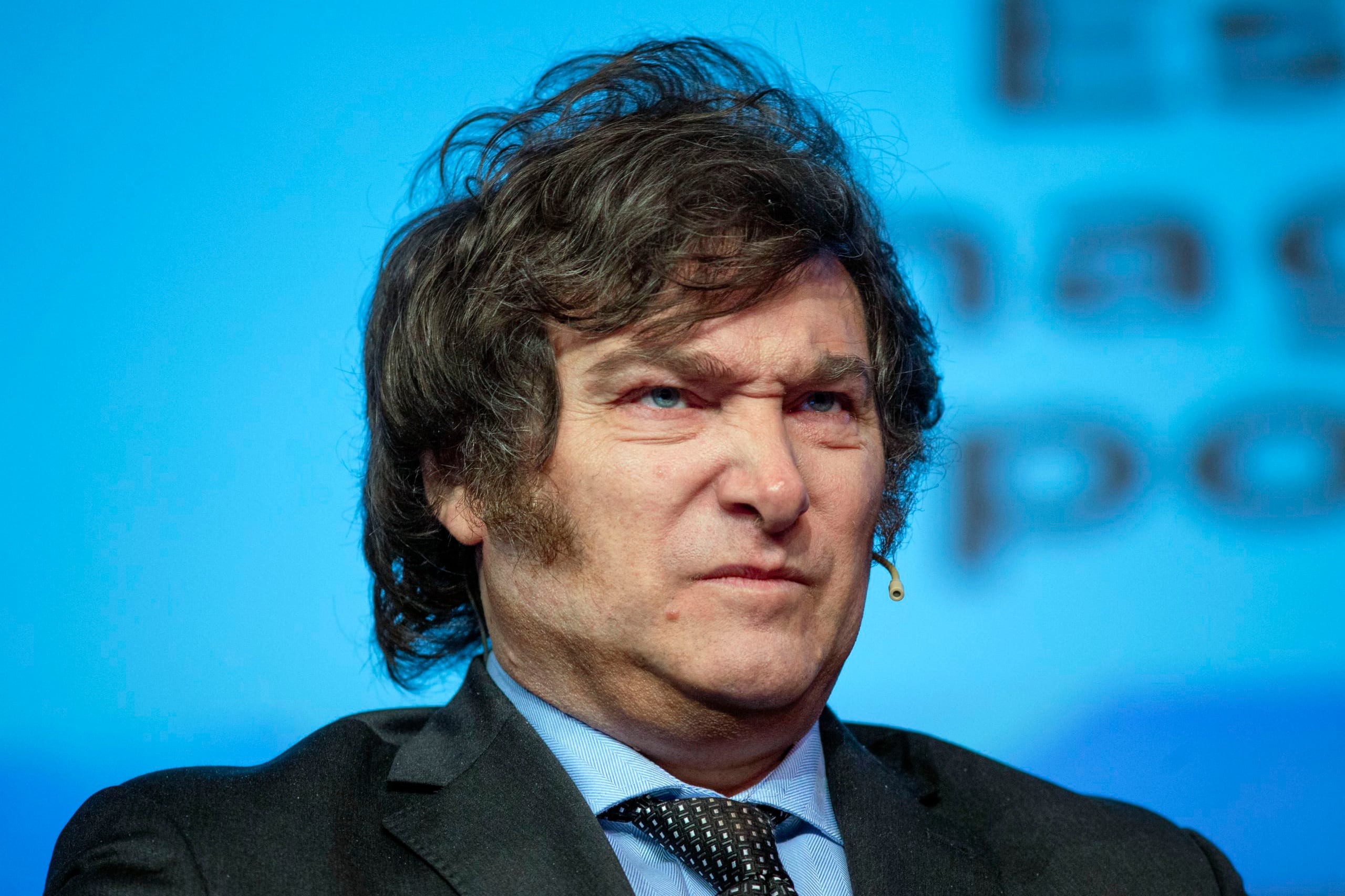 Javier Milei dio un discurso en Córdoba