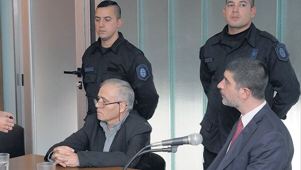 Ilarraz durante una de las audiencias del juicio.