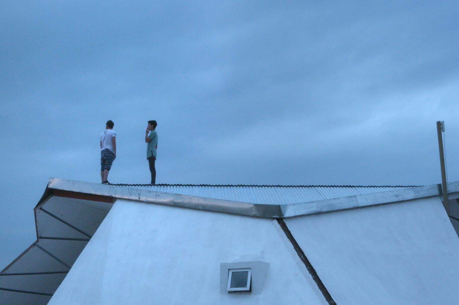 Las construcciones del lugar, cuyo diseño parece inspirado en el de las antiguas tolderías indígenas.