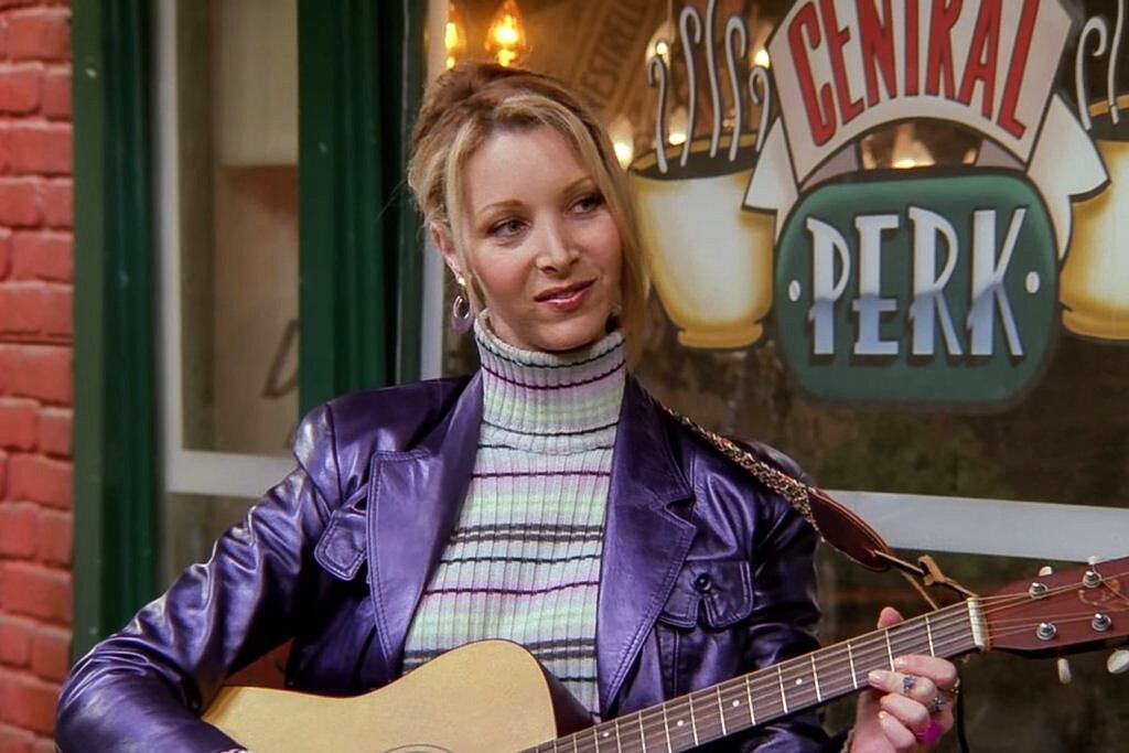 Kudrow como Phoebe, uno de los personajes más desquiciados de "Friends".