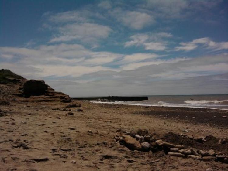 Chapadmalal, donde pudo haber caído un meteorito hace tres millones de años.