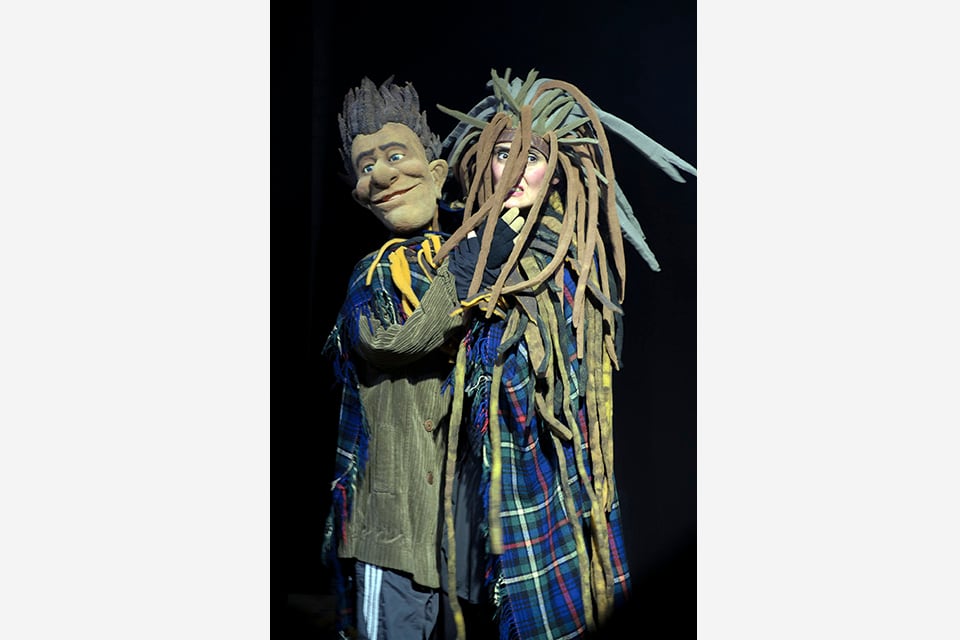 Una escena de la obra ParoXismos.