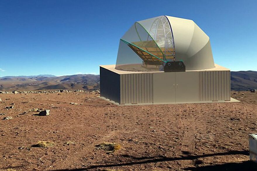 El telescopio del proyecto Qubic, instalado en Salta, buscará determinar que pasó tras el Big Bang.