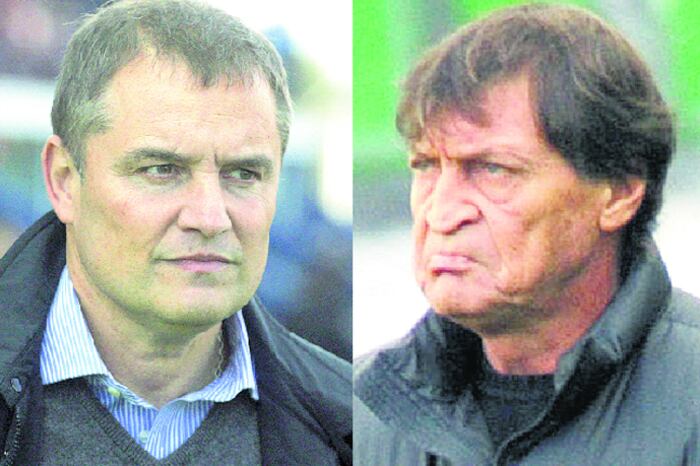 Aguirre tendrá al goleador Nicolás Blandi. Falcioni debió reemplazar al experimentado defensor Carlos Matheu.