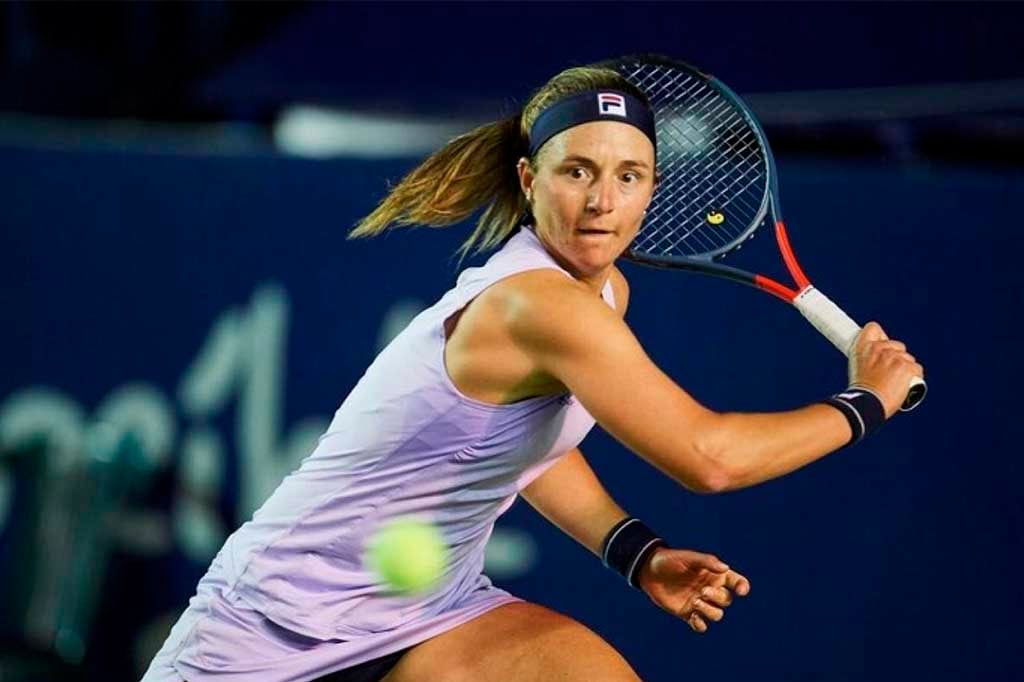 Nadia Podoroska, no pudo con la rusa Alexandrova.