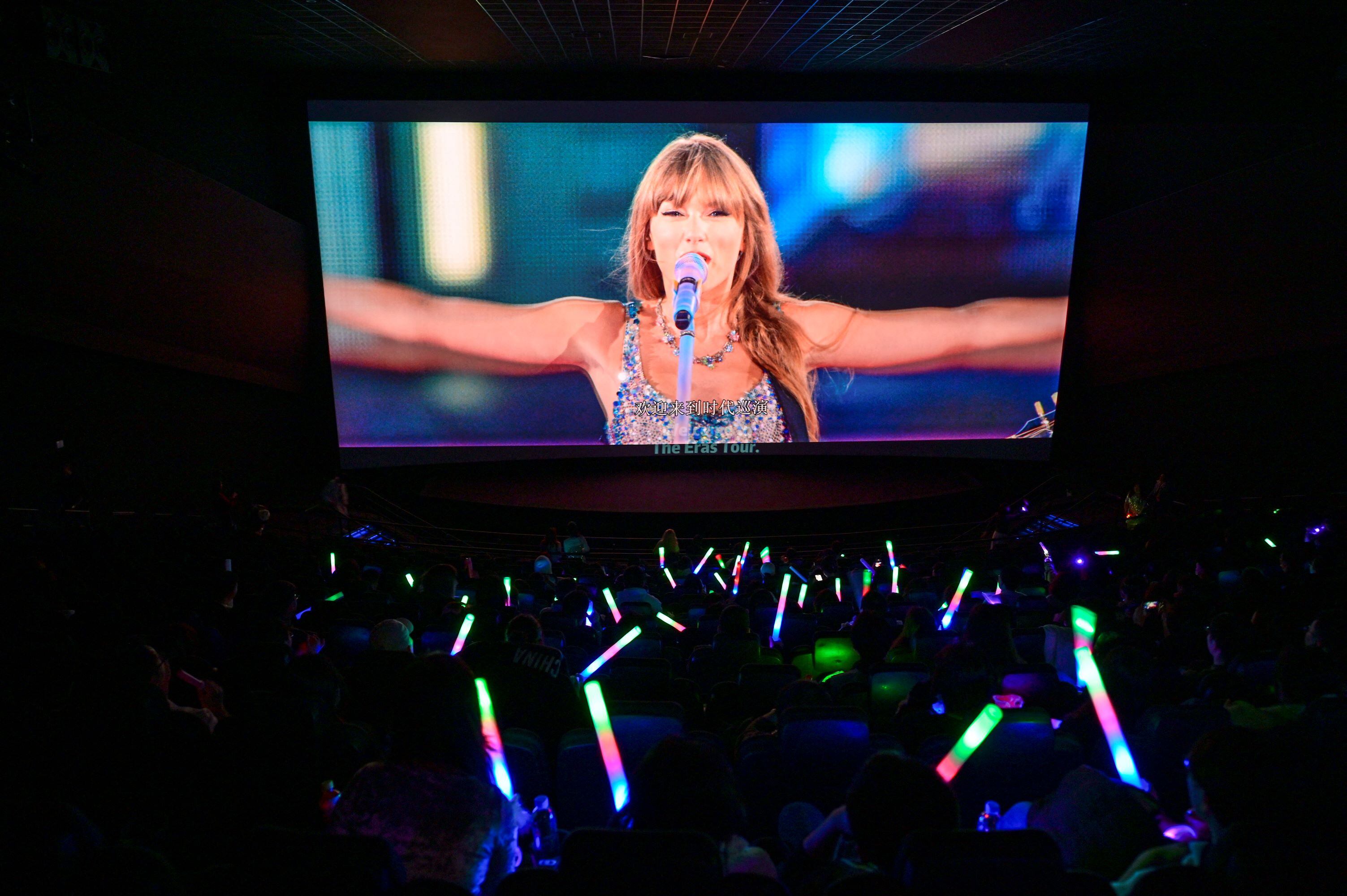"Taylor Swift: Eras Tour", un éxito de taquilla en los cines