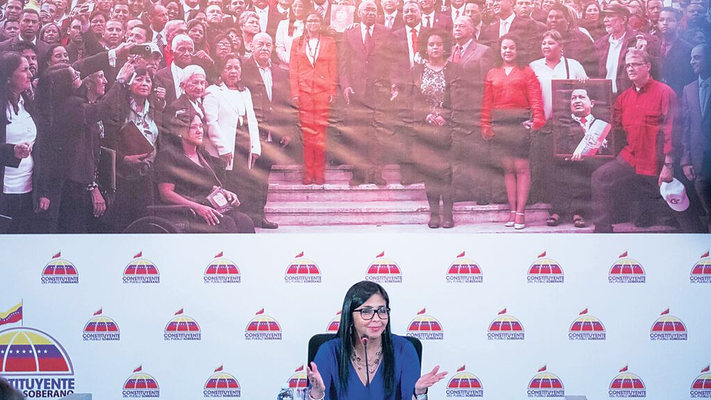 “Se quitaron la careta al justificar una intervención”, dijo Rodríguez.