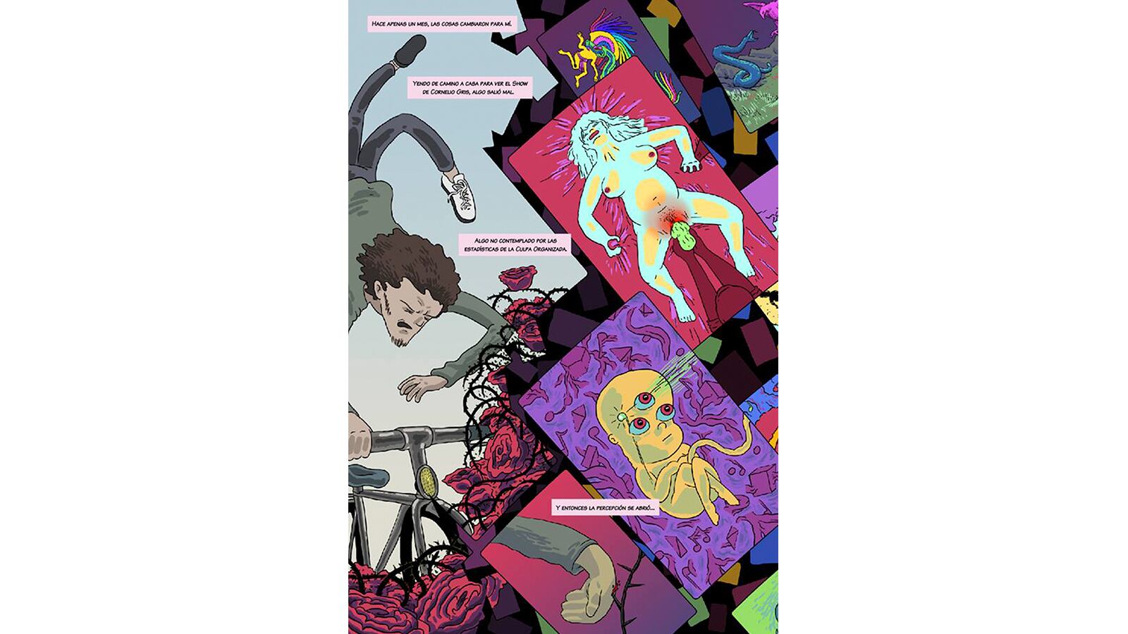 Basilio se valió de recursos como el cine y la filosofía para esta serie.