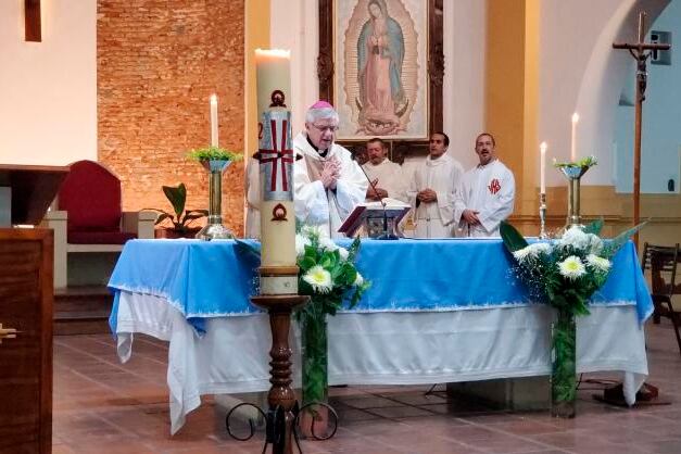 Juan José Chaparro es el obispo de Merlo-Moreno.