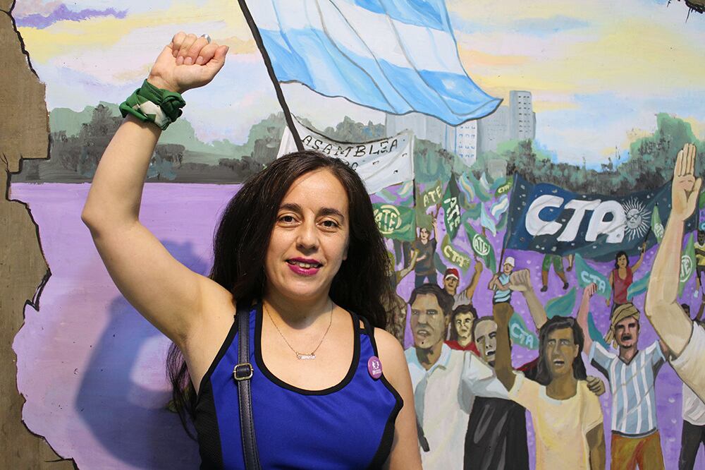 Pamela Valenzuela Cisternas es vocera de la Coordinadora Feminista 8M.