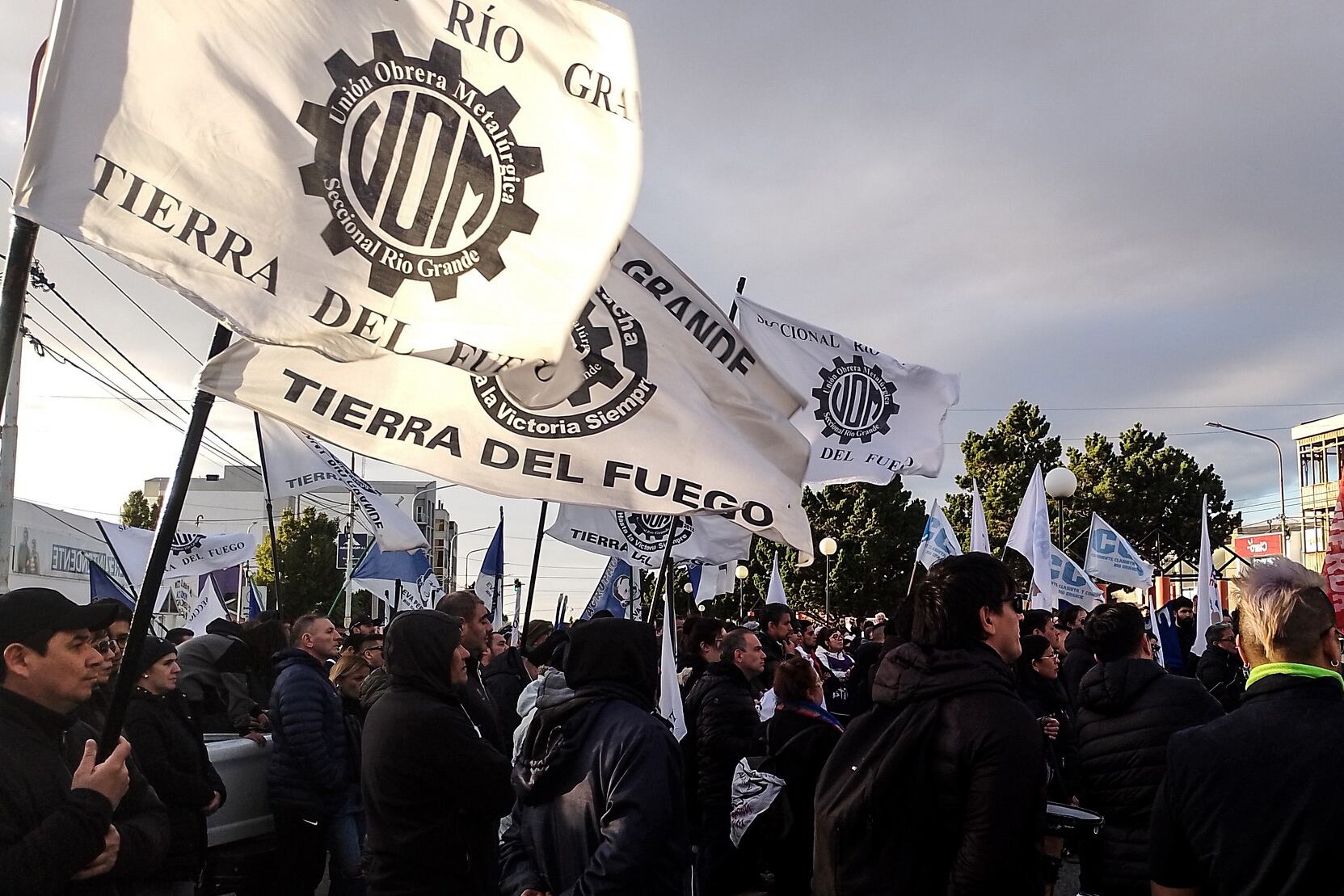 Metalúrgicos en paro por tiempo indeterminado en Río Grande y Ushuaia