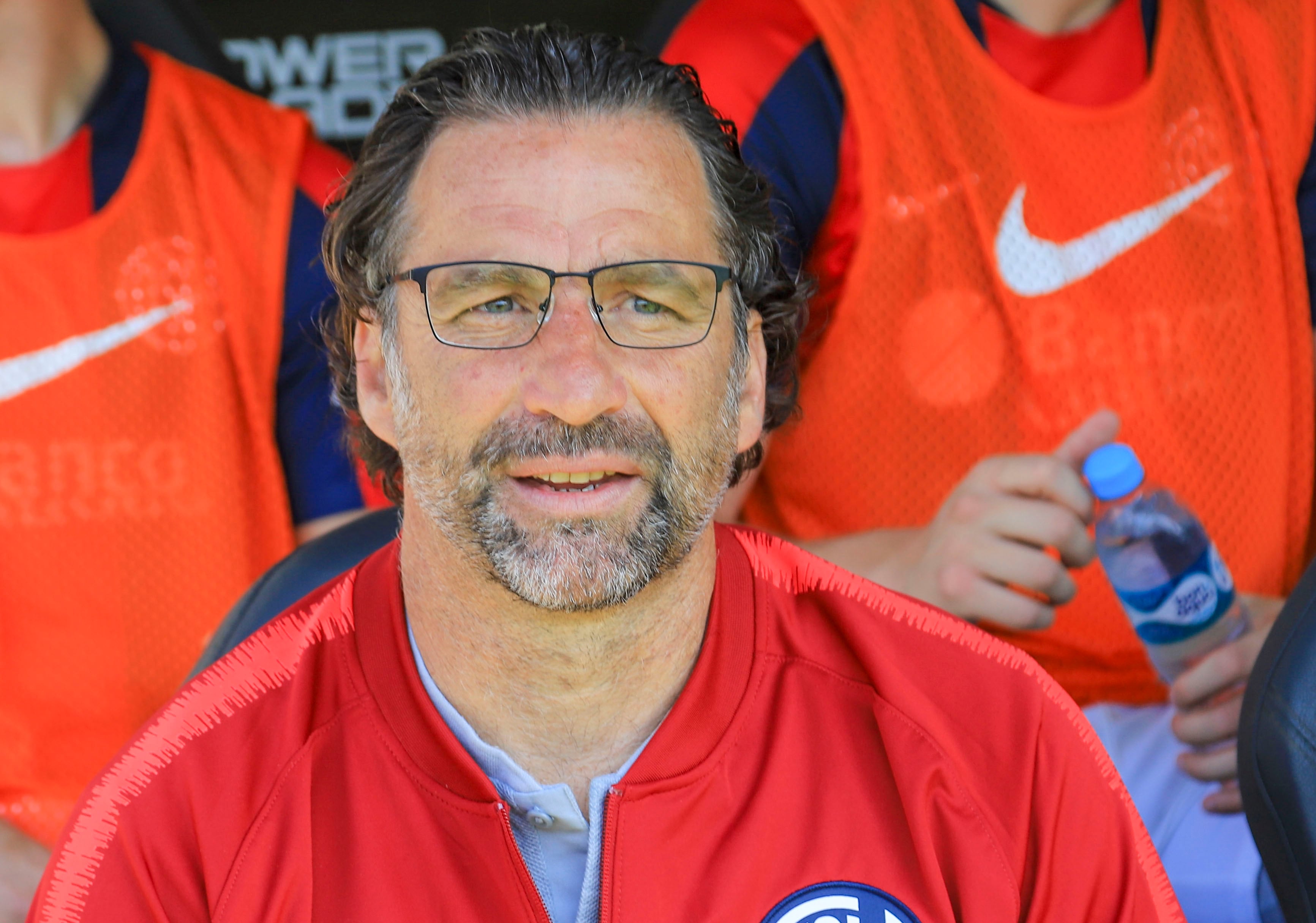 Juan Antonio Pizzi, DT de San Lorenzo.