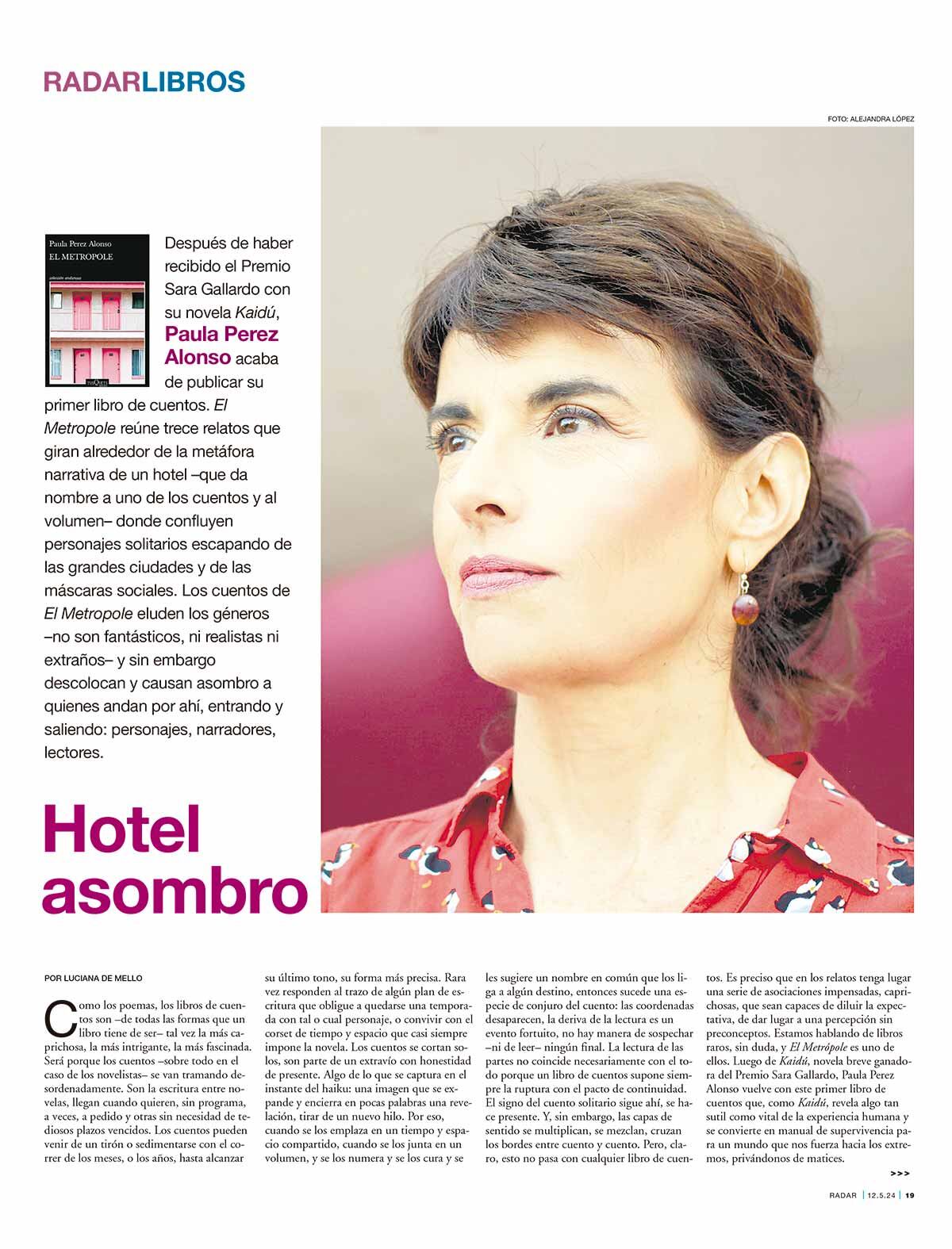 Hotel asombro - 11/05/2024