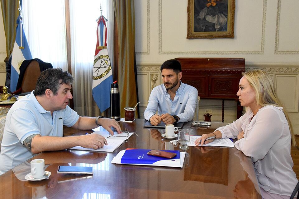 El gobernador y el ministro Cococcioni se reunieron la semana pasada con la fiscal general Cecilia Vranicich.