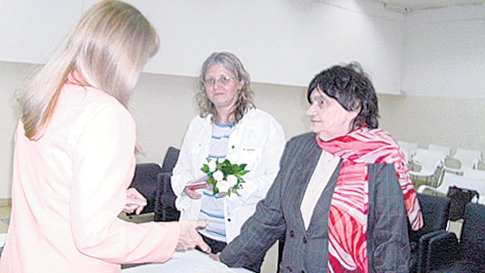 Adriana Carrasco y Martha Ferro dando el sí en noviembre de 2010.