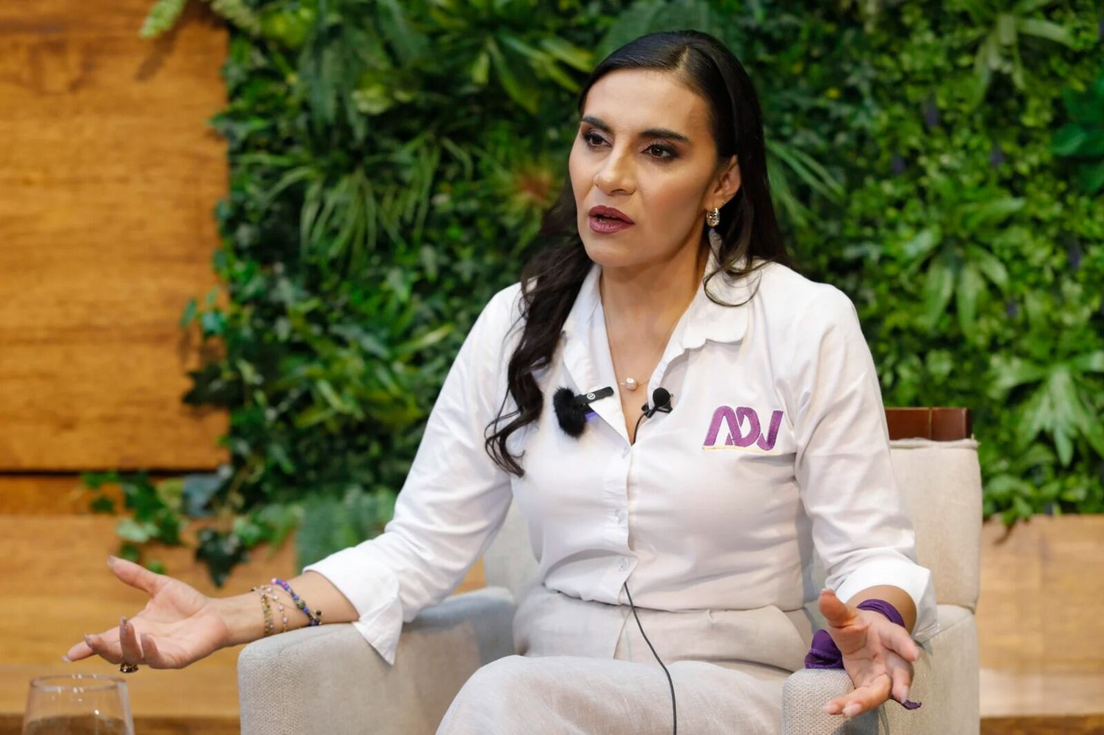 Verónica Abad, vicepresidenta de Ecuador.