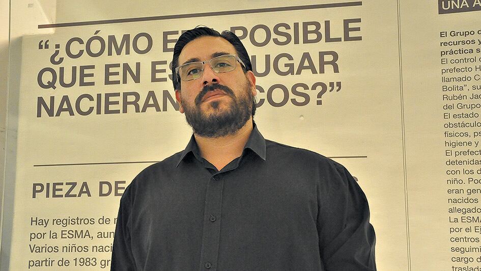 Guillermo Pérez Roisinblit es uno de los pocos nietos recuperados que nació en el sótano de la ESMA.