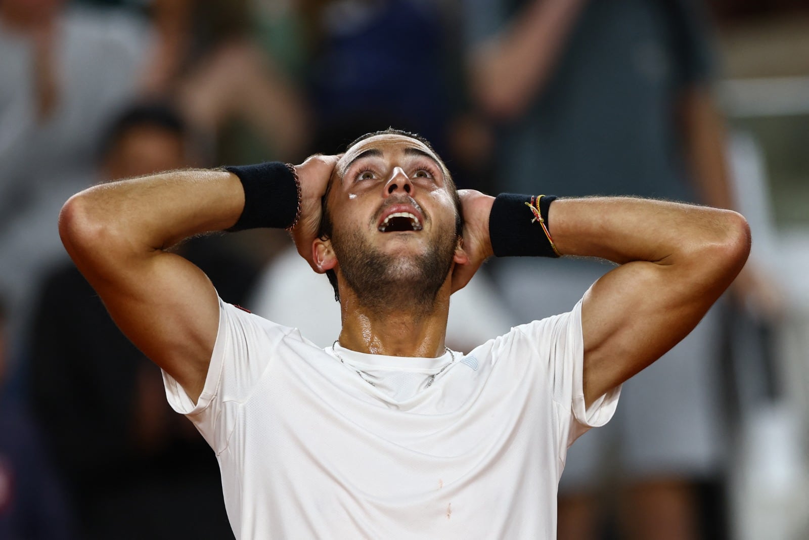 Tomás Etcheverry quedó del lado del cuadro que no tiene a Alcaraz ni a Djokovic