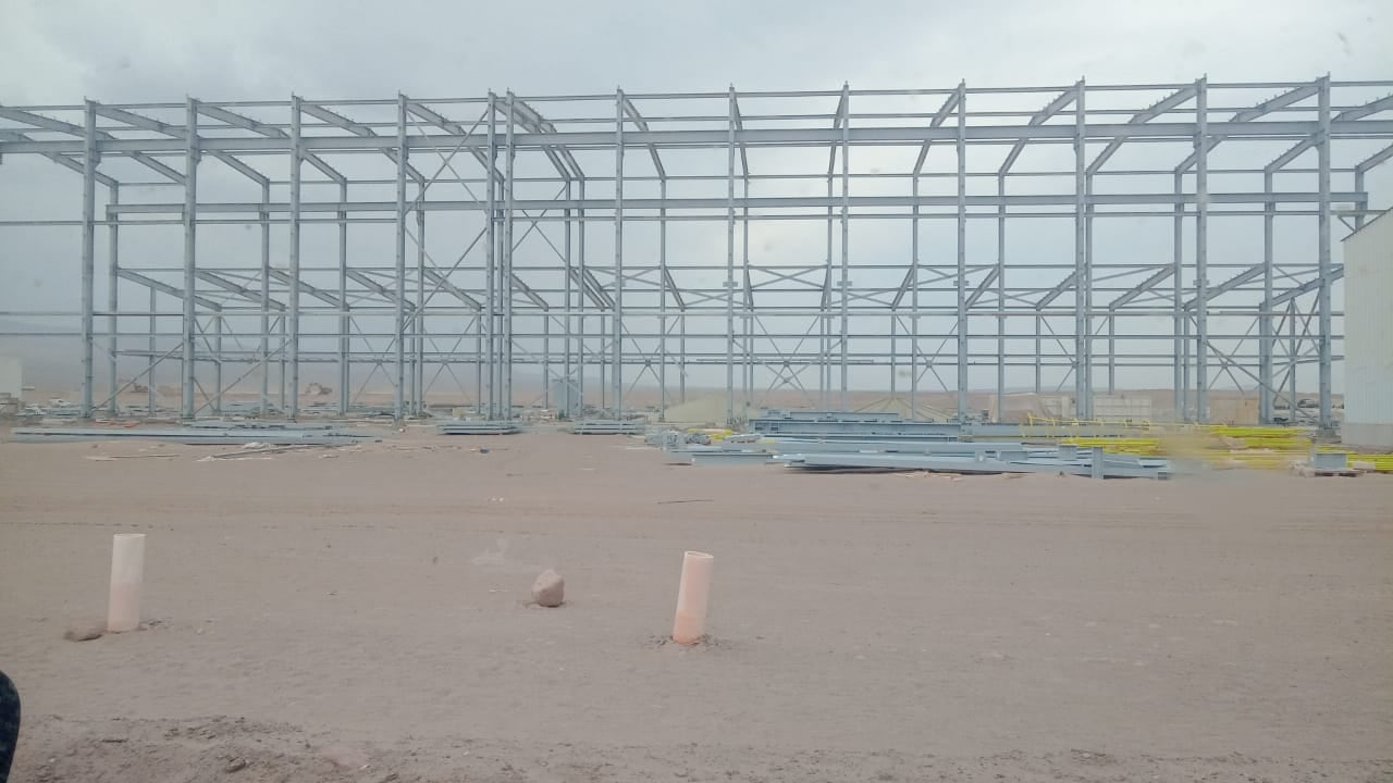 La obra de la planta procesadora de litio en Fiambalá quedó paralizada