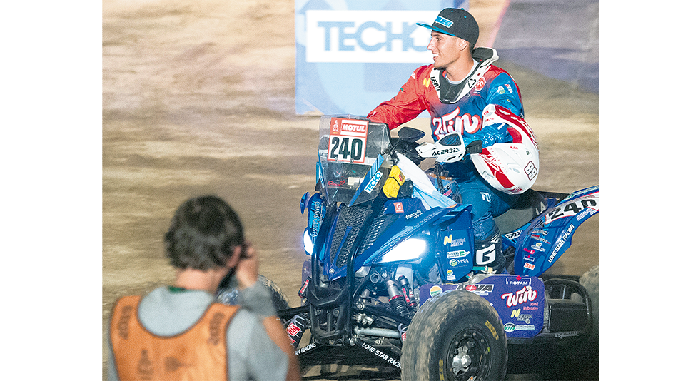 Cavigliasso acelera para salir a recorrer los caminos peruanos.