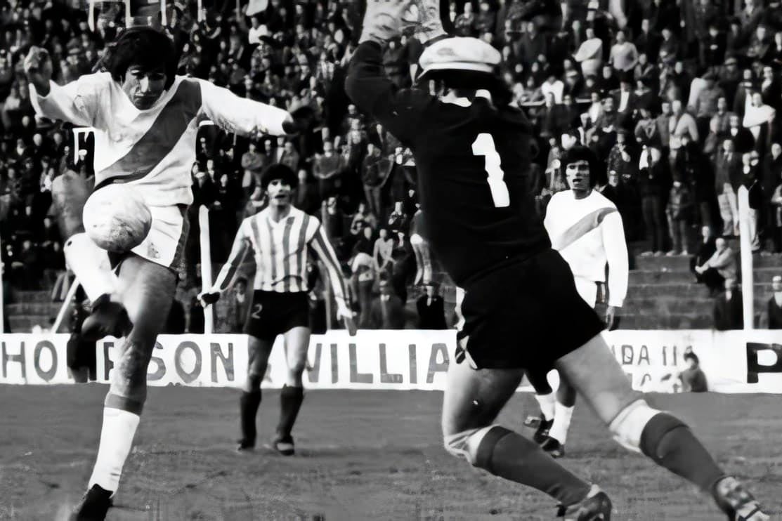 Juan Alberto Taverna, autor de siete goles en un partido